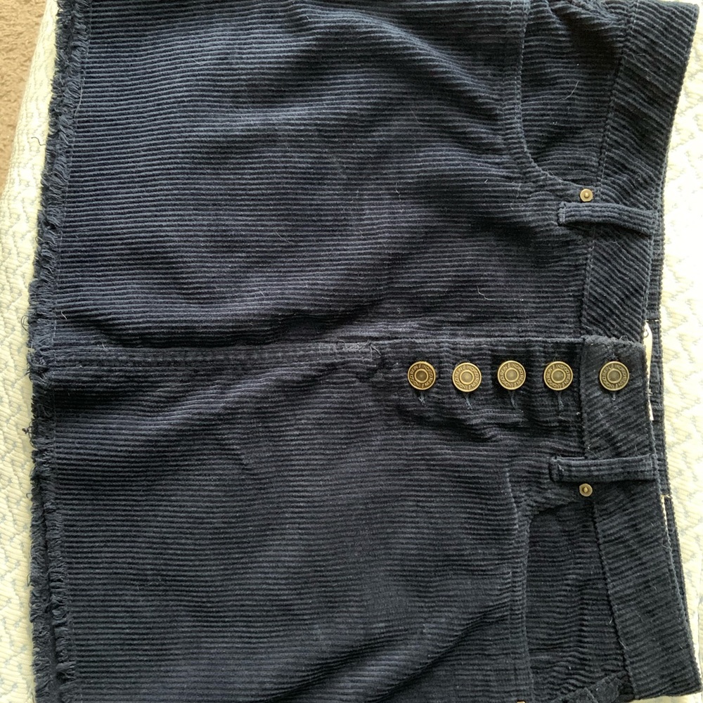 Blue skirt